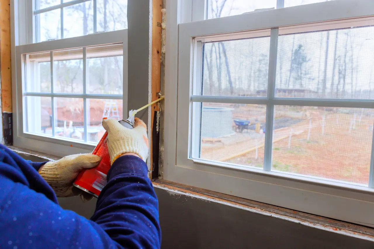 Window caulking services in Florida — professional waterproofing and sealing application